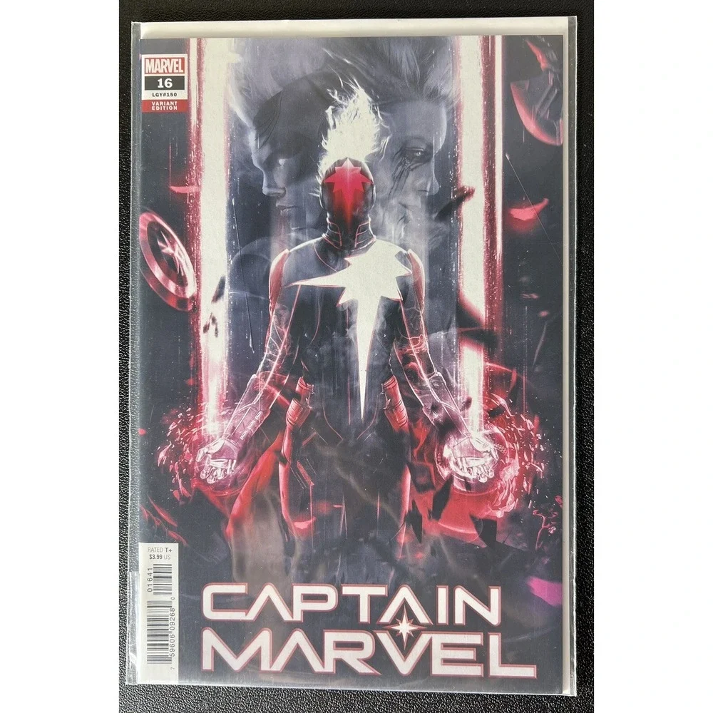 Captain Marvel #16 Boss Logic Variant (2020) NM Marvel‎ Comics 1st Print